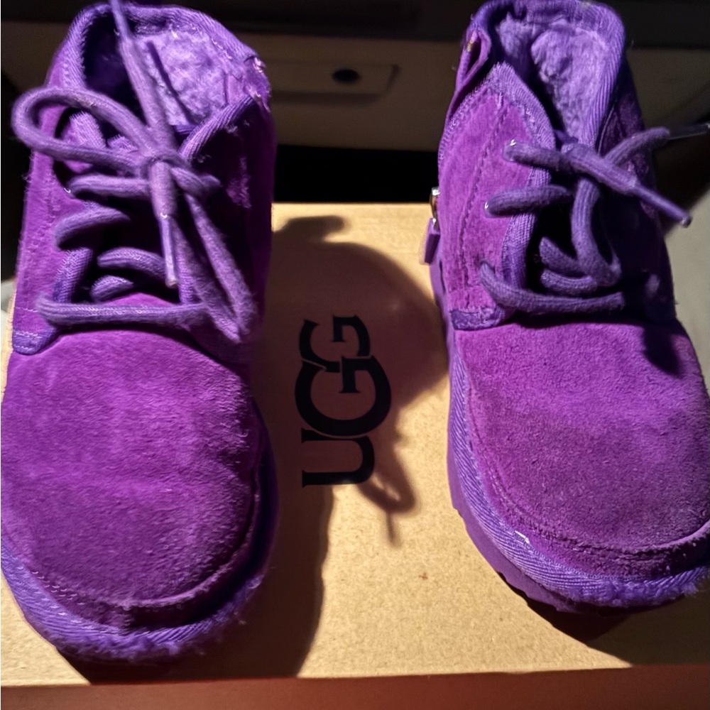 UGG Vibrant Purple Suede Footwear